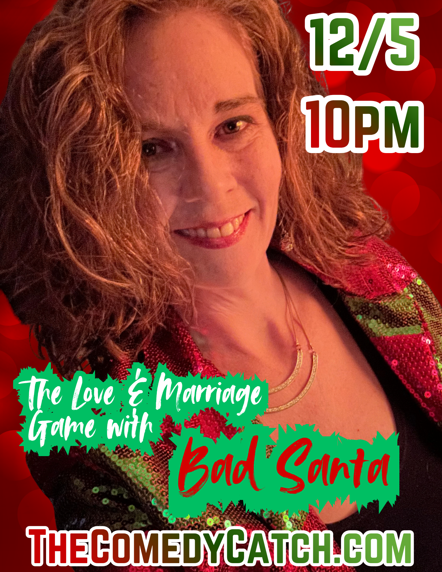 Love & Marriage Game with Bad Santa at The Comedy Catch, Chattanooga